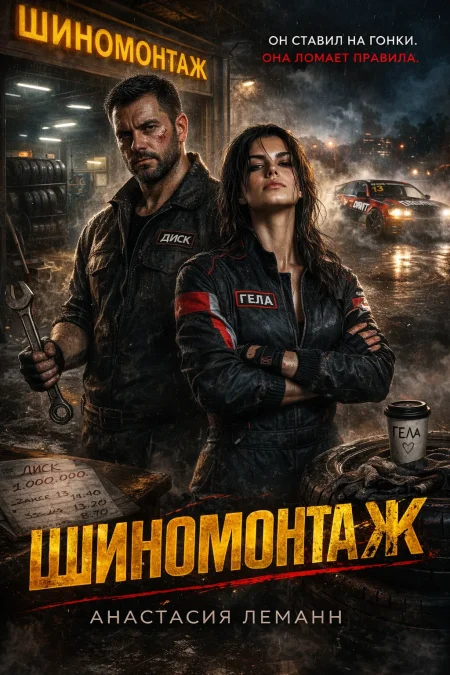 Шиномонтаж. Он ставил на гонки. Она ломает правила
